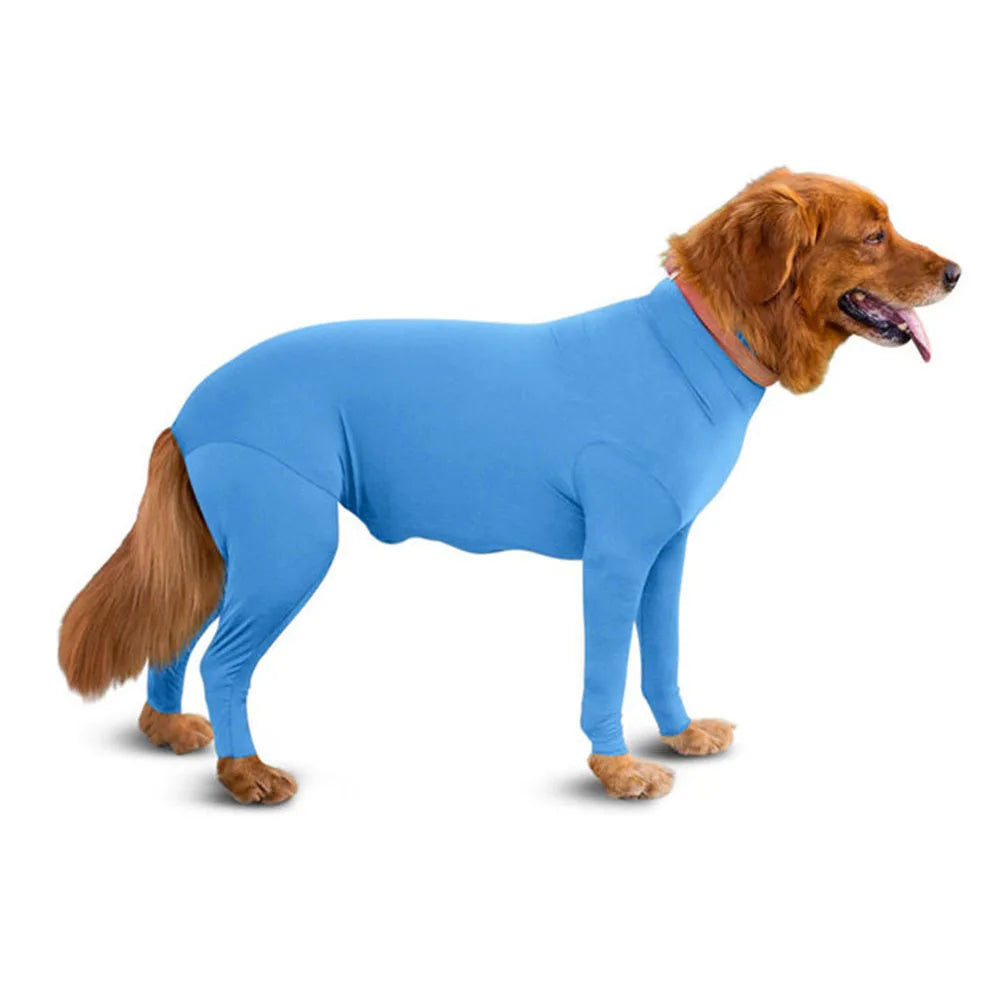 Combinaison pour Chien – Élasthanne, Anti-Perte de Poils, Convalescence, S à XXL