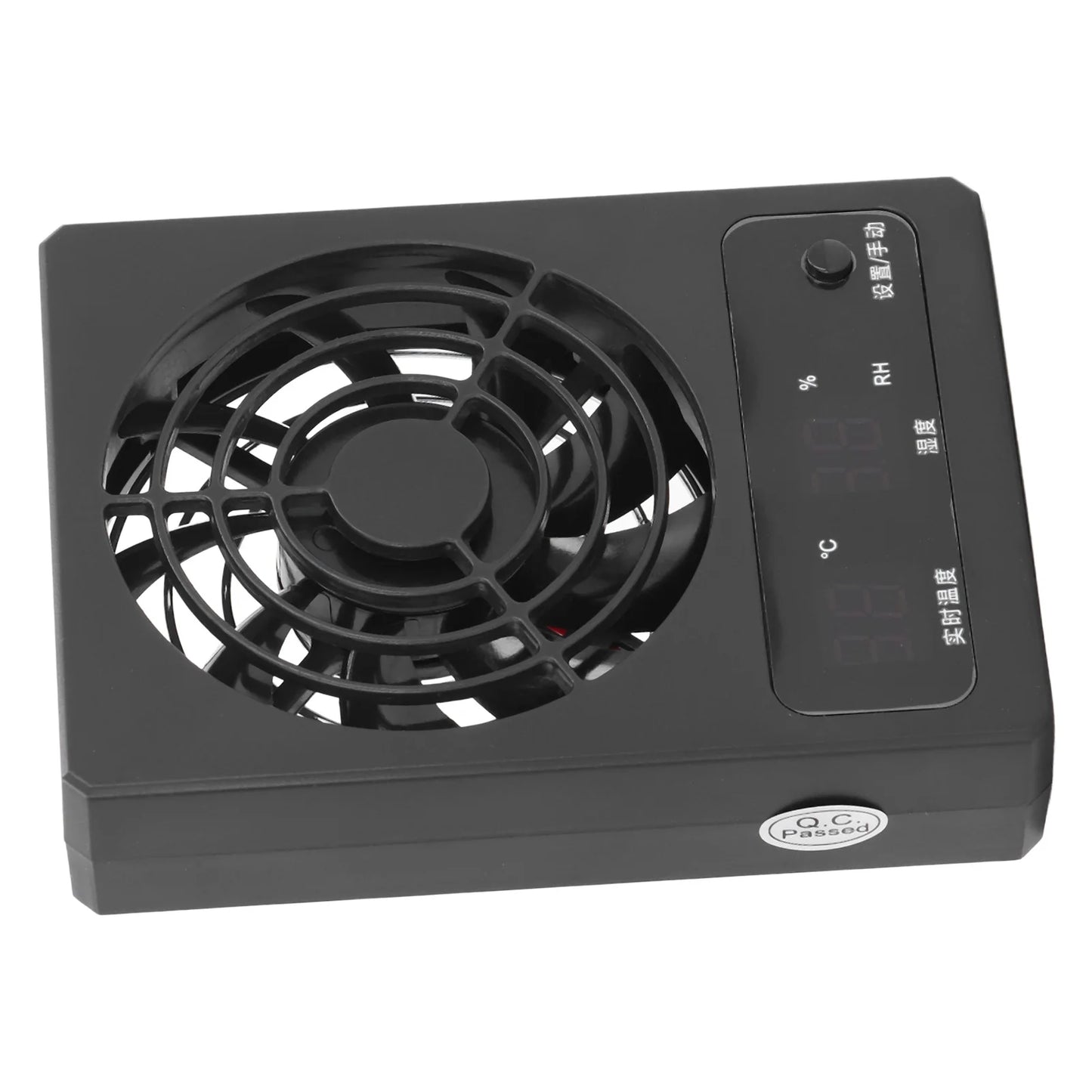 Ventilateur Silencieux pour Terrarium Reptiles & Amphibiens – Circulation d'Air, ABS, ≤30 dB