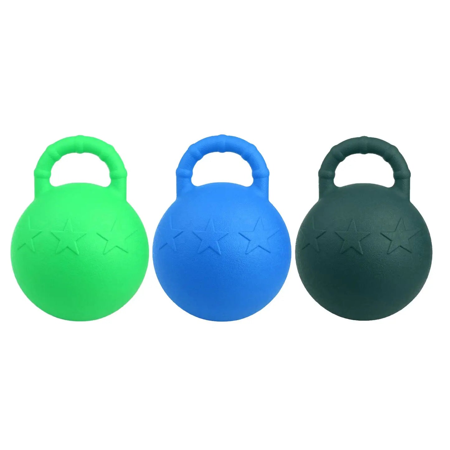 Balle de Jeu en Caoutchouc pour Cheval — 25 cm, Parfumée, Gonflable