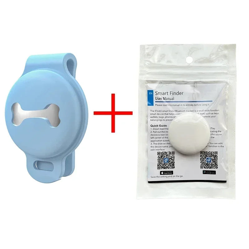 Traceur Bluetooth Anti-Perte pour Chat, Chien & Oiseau — 6 Mois d'Autonomie