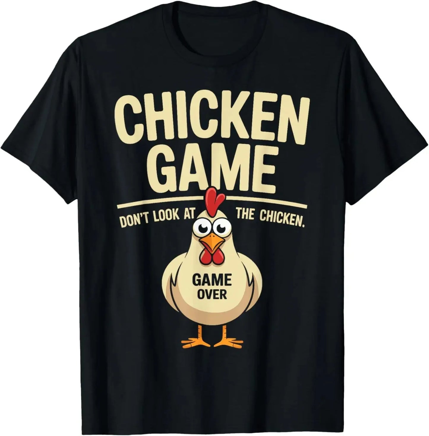 T-shirt Humoristique Poulet – Imprimé Personnalisé
