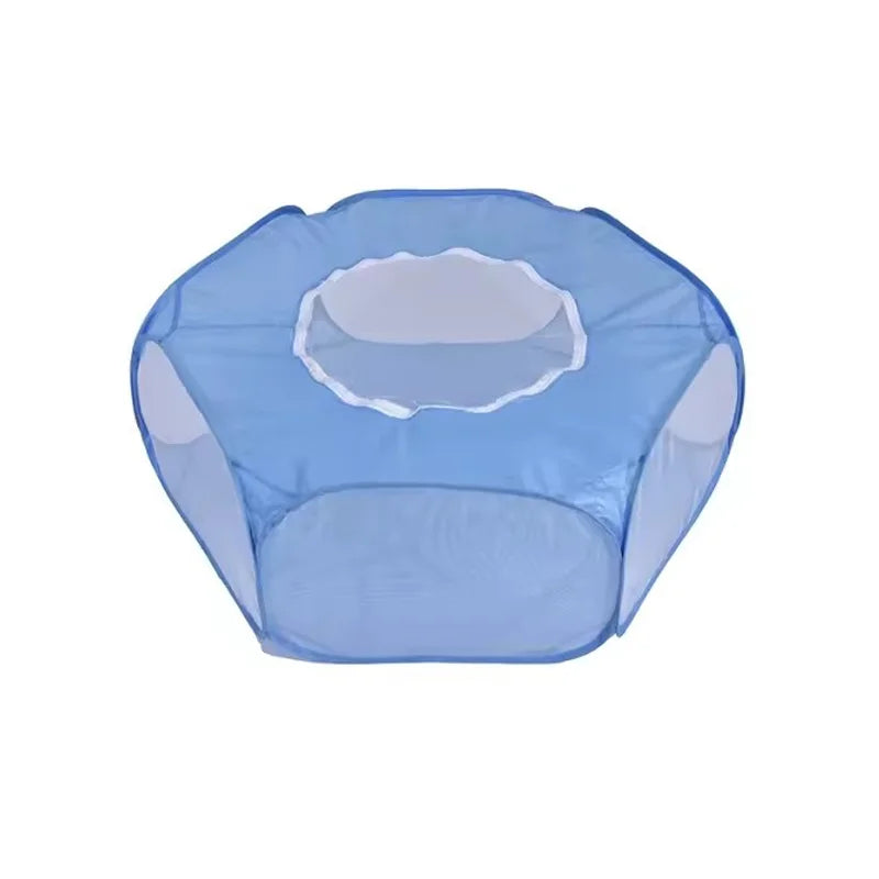 Parc Portable Pliable pour Animaux – Transparent, Imperméable, Intérieur & Extérieur