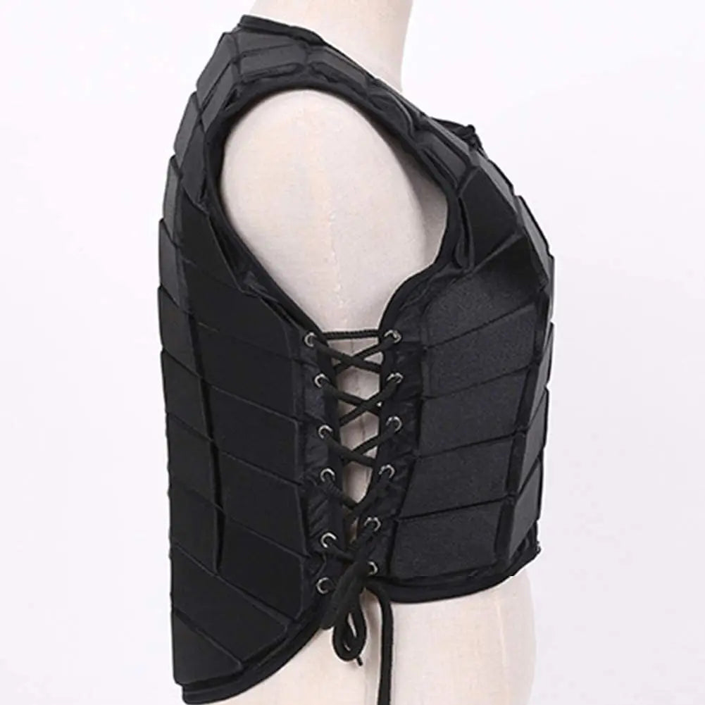 Gilet de sécurité équestre rembourré EVA – Protection corps (L / XL / XXL)