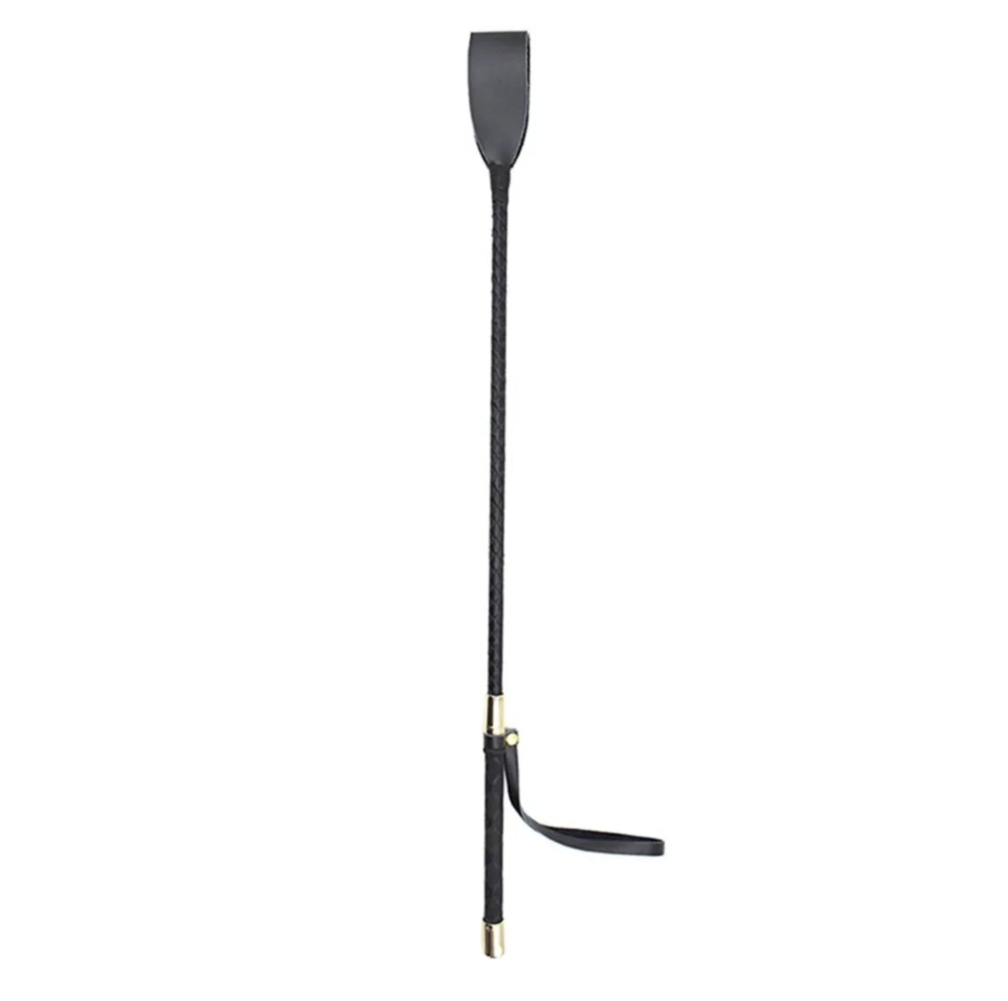 Rijzweep 45/54 cm van antislip PU-leer, draagbaar