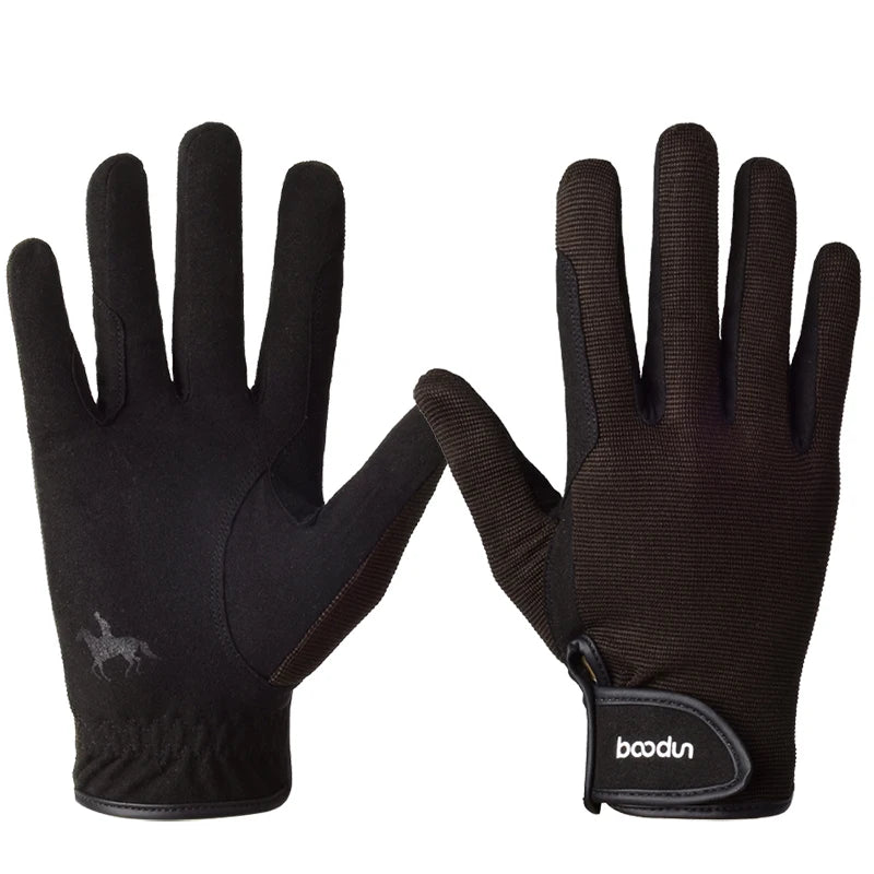 Rijhandschoenen Paardensport Dames Mesh Ademend Lichtgewicht Kleurpak, Comfortabele Grip Alle Weer 1075