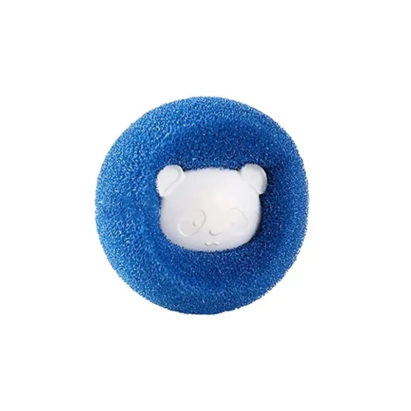 Boule anti-poils réutilisable pour machine à laver – Attrape-peluches et poils d'animaux