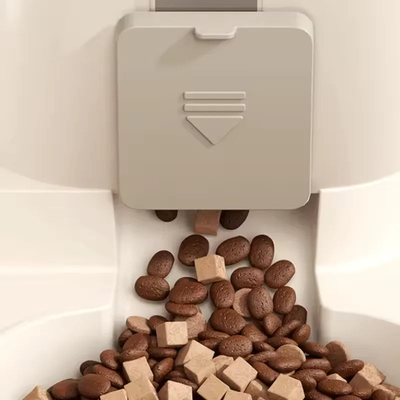 Gamelle & Abreuvoir 2-en-1 pour Chat & Chien – Séparation Sec/Humide