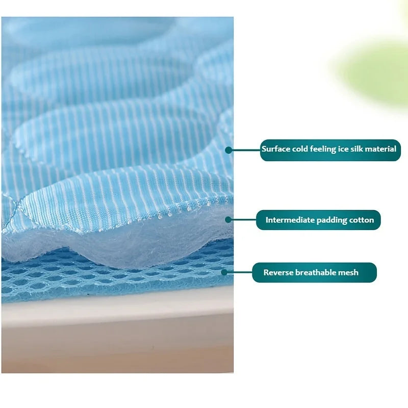 Tapis rafraîchissant pour chien et chat — Coussin d'été lavable
