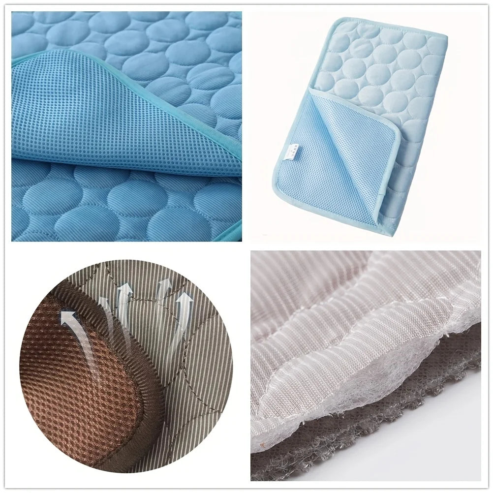 Tapis rafraîchissant pour chien et chat — Coussin d'été lavable
