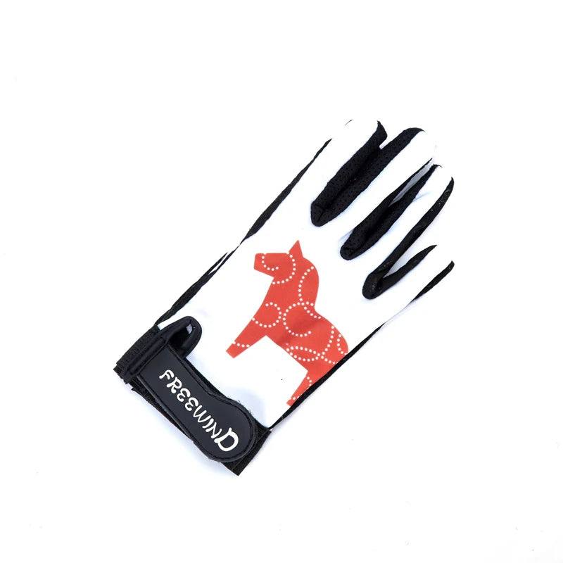 Antislip siliconengel, ultrafijne kinderrijhandschoenen, voor paarden, 2-12 jaar