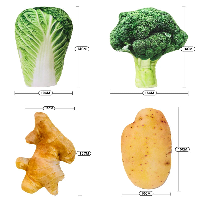 Jouet de Simulation pour chien, jeu amusant, chiot, grincement, pomme de terre, poulet, saucisse, conception d'os, jouets en peluche pour petits chiens