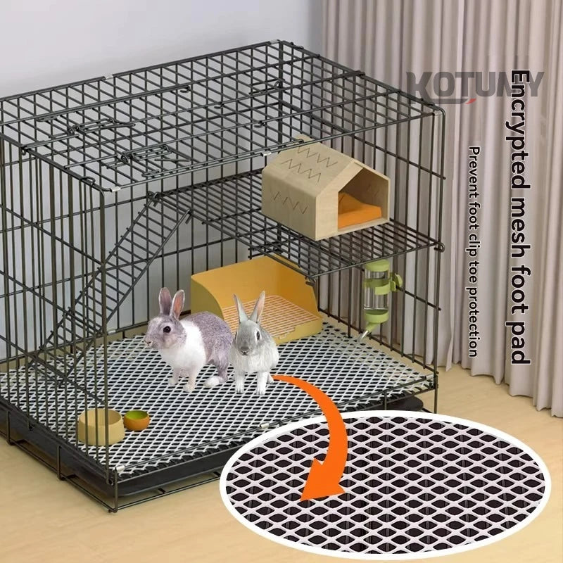 Maison multi-niveaux pour lapin