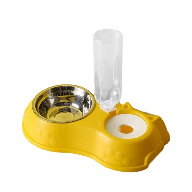 Gamelle double inox 500 ml avec bouteille automatique