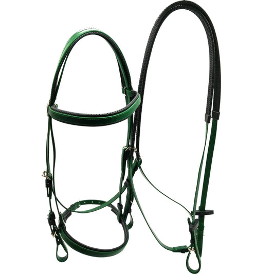 Bride complète pour cheval – Nylon PVC résistant au froid