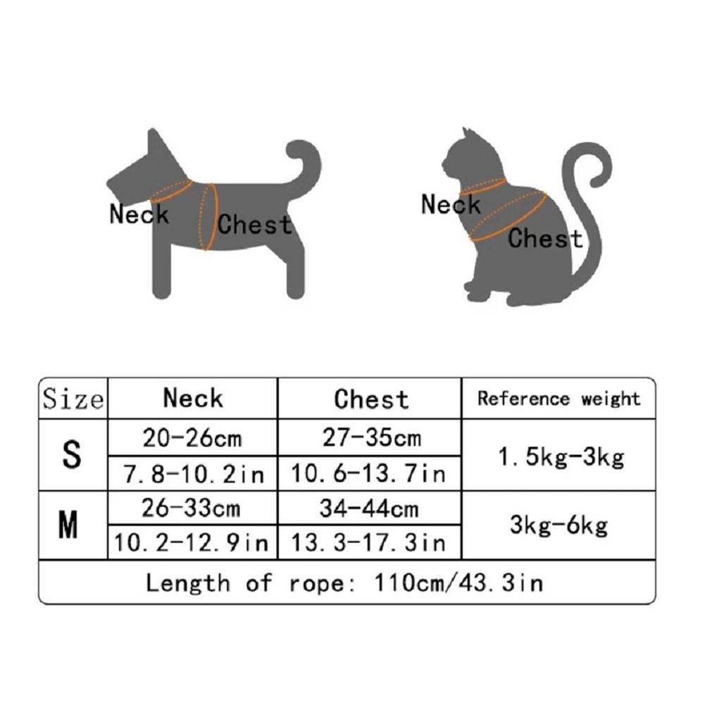 Joli petit gilet pour animaux de compagnie, sangle de poitrine, laisse pour chien, corde de Traction, marche, chien, chat, lapin, harnais, collier de caniche, accessoires pour chiens