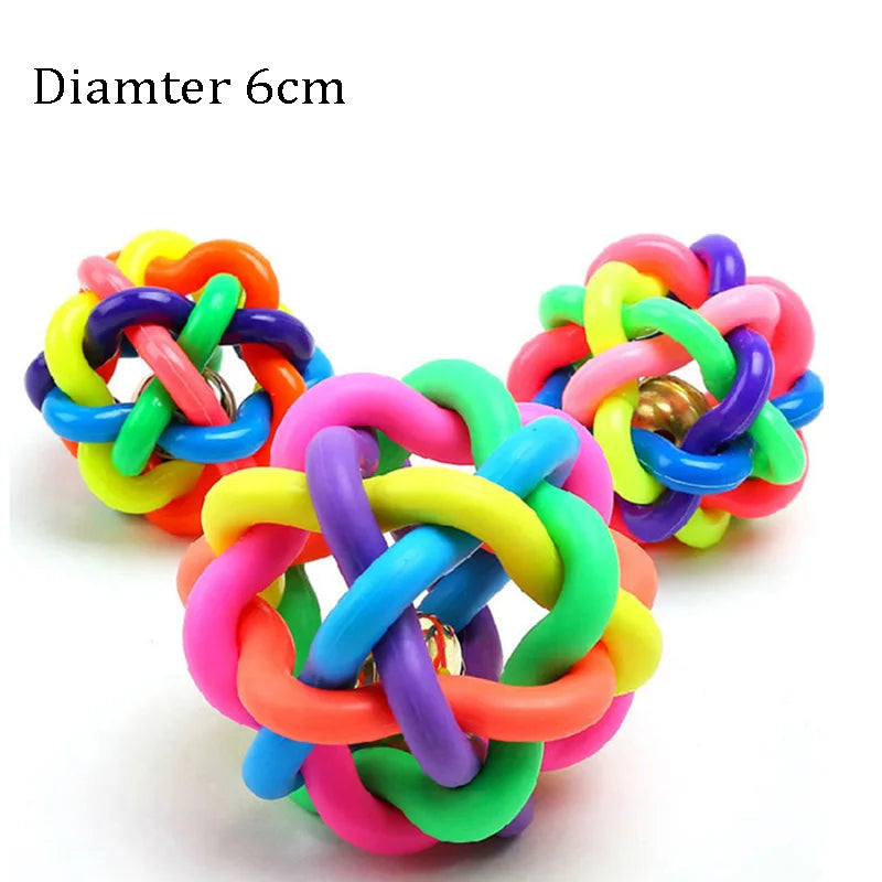 Balle Couinante pour Chiot & Petit Chien – 6 cm, 17 Modèles, Jouet à Mâcher XLeiPet