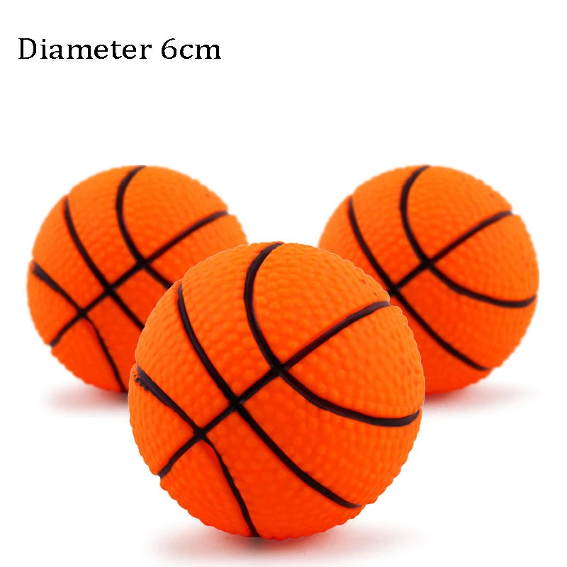 Balle Couinante pour Chiot & Petit Chien – 6 cm, 17 Modèles, Jouet à Mâcher XLeiPet