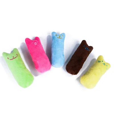 Jouet à Mâcher à l'Herbe-aux-Chats en Peluche – 6 Couleurs