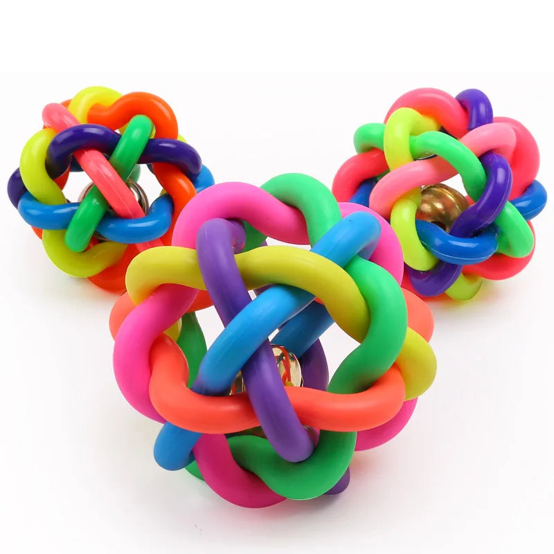 Balle Couinante pour Chiot & Petit Chien – 6 cm, 17 Modèles, Jouet à Mâcher XLeiPet