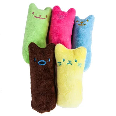 Jouet à Mâcher à l'Herbe-aux-Chats en Peluche – 6 Couleurs