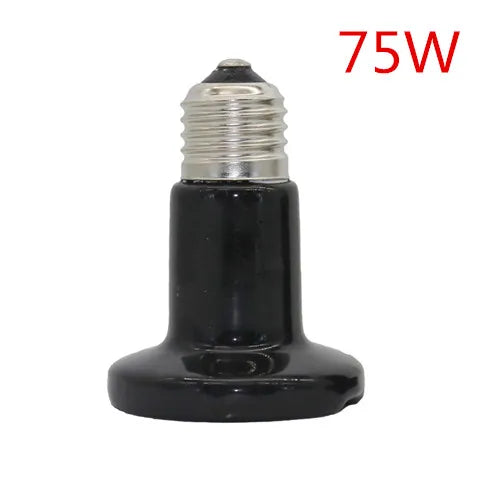 Ampoule Chauffante Céramique pour Reptiles – E27, 25W à 100W