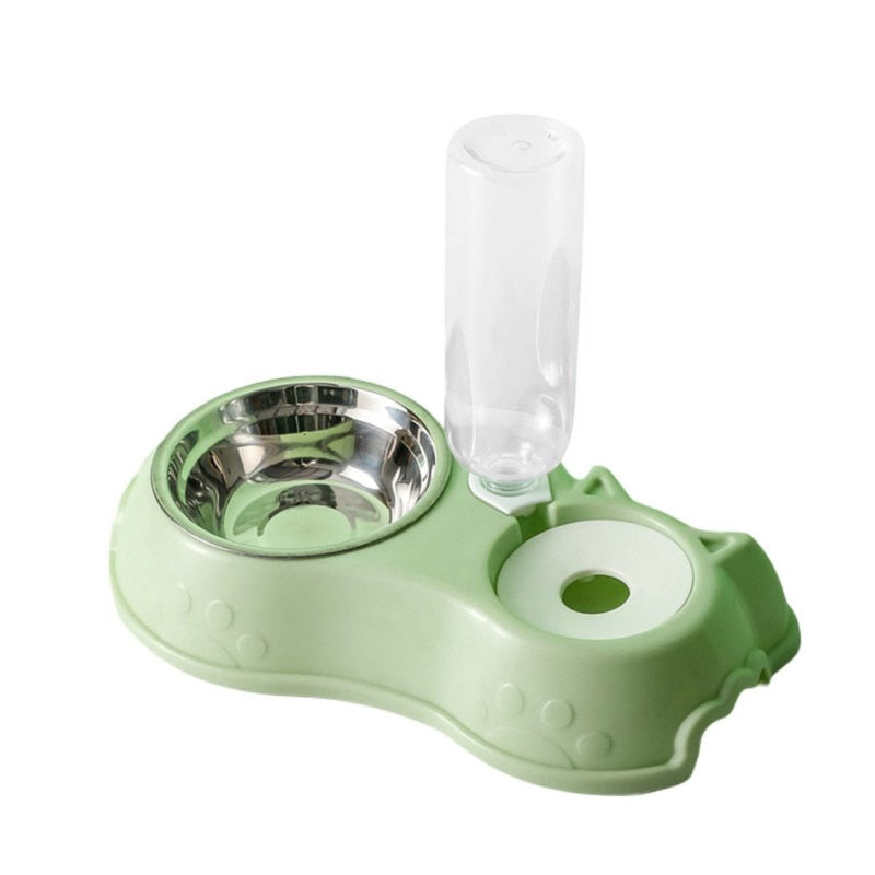Gamelle double inox 500 ml avec bouteille automatique