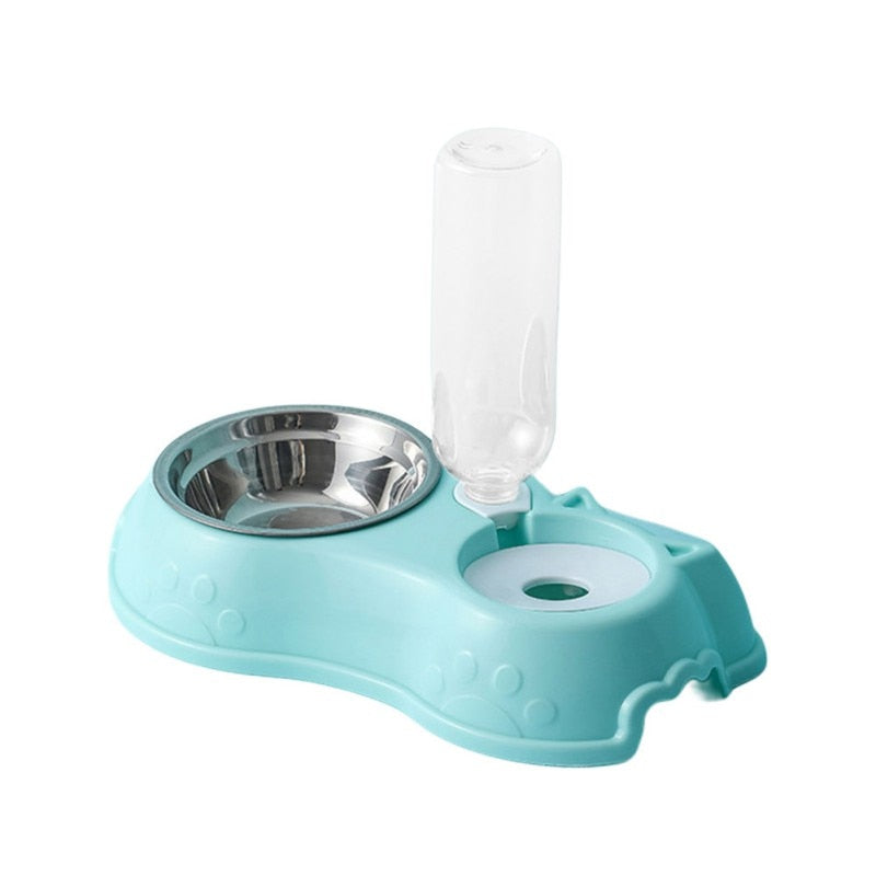 Gamelle double inox 500 ml avec bouteille automatique