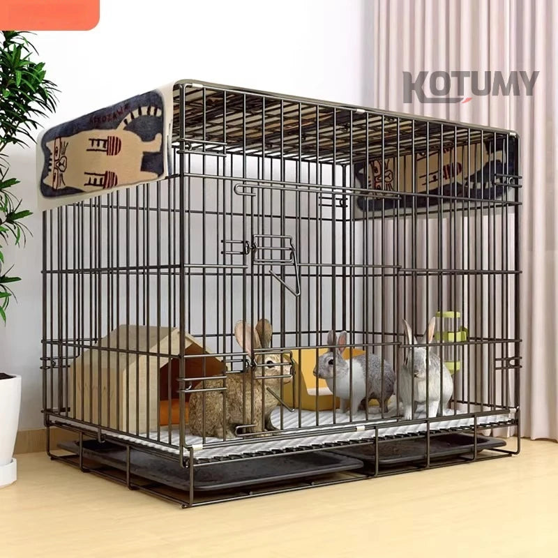 Maison multi-niveaux pour lapin