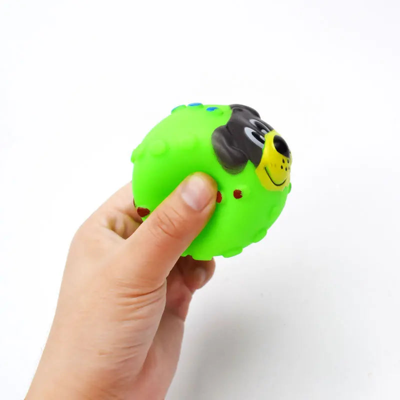 Balle Couinante pour Chiot & Petit Chien – 6 cm, 17 Modèles, Jouet à Mâcher XLeiPet