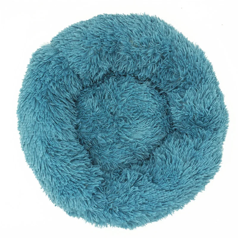 Lit Donut Apaisant pour Chien & Chat — Rond, Moelleux, Tailles XS à 110 cm