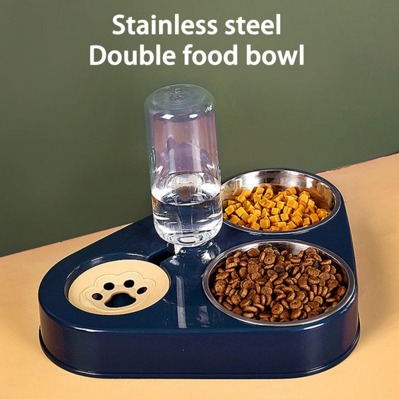Gamelle double inox 500 ml avec bouteille automatique