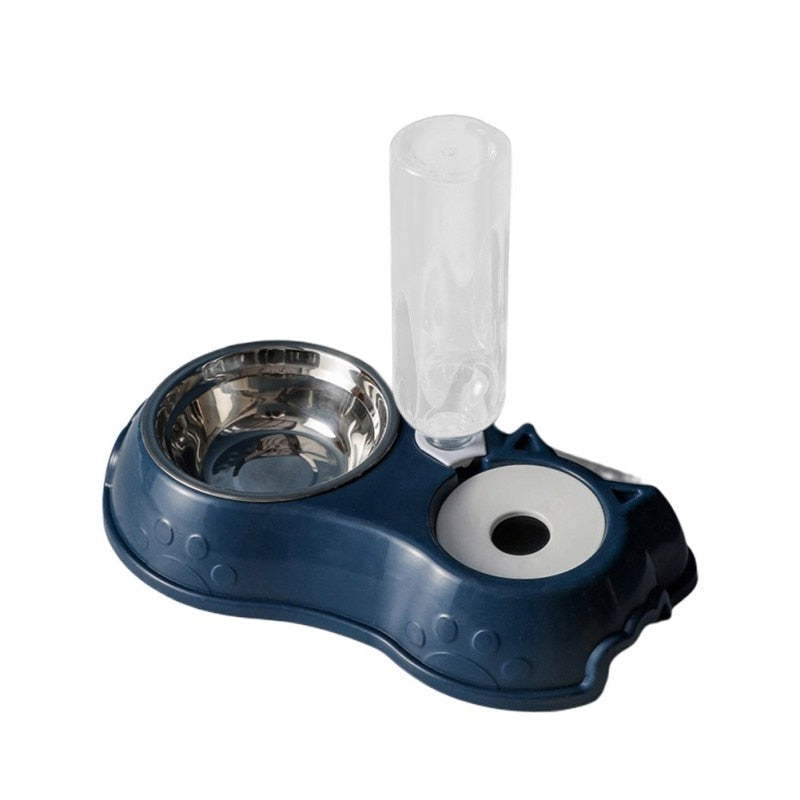 Gamelle double inox 500 ml avec bouteille automatique