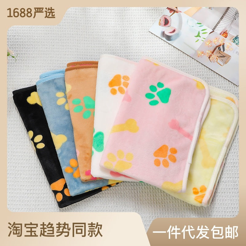 Couverture Polaire pour Chat & Chien – Tapis Doux Automne/Hiver
