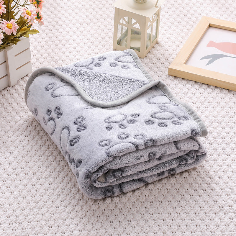 Couverture Polaire pour Chat & Chien – Tapis Doux Automne/Hiver