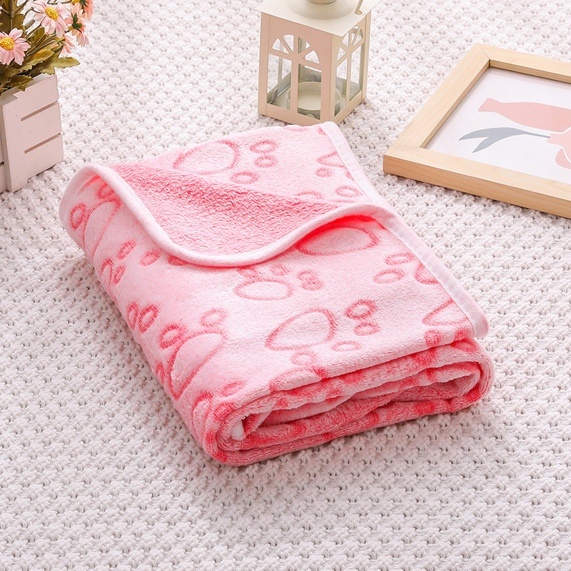Couverture Polaire pour Chat & Chien – Tapis Doux Automne/Hiver