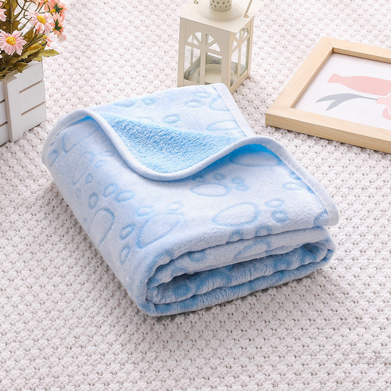 Couverture Polaire pour Chat & Chien – Tapis Doux Automne/Hiver