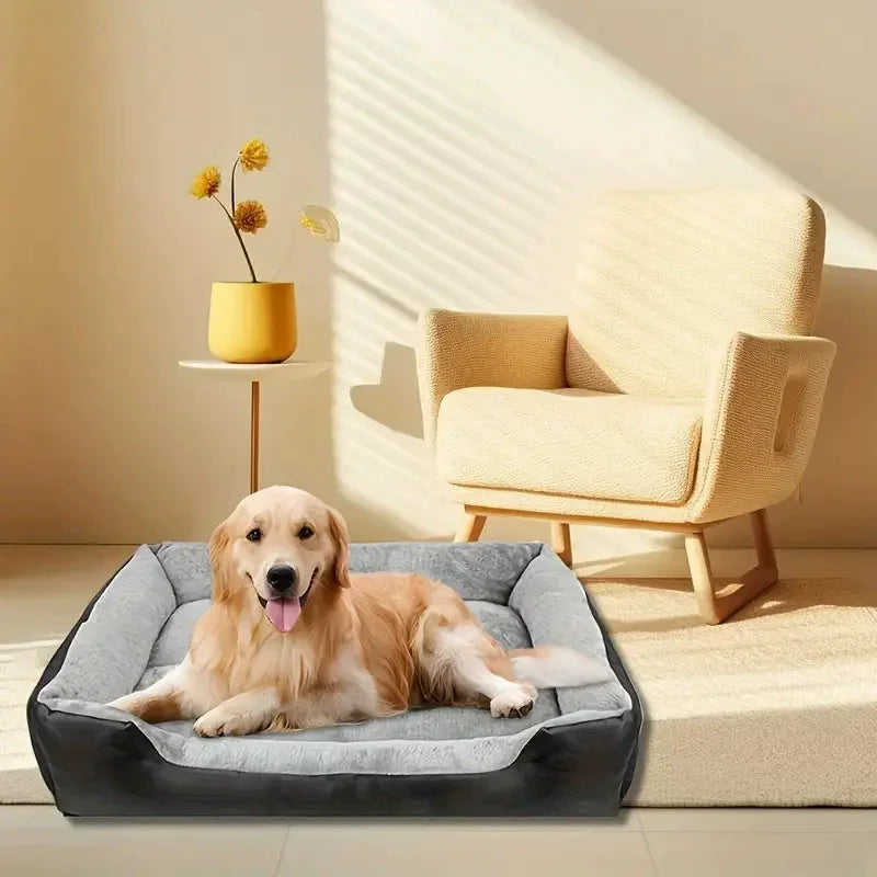 Lit Douillet d’Hiver pour Chien & Chat — Chaud, Imperméable, Tailles M à XXL