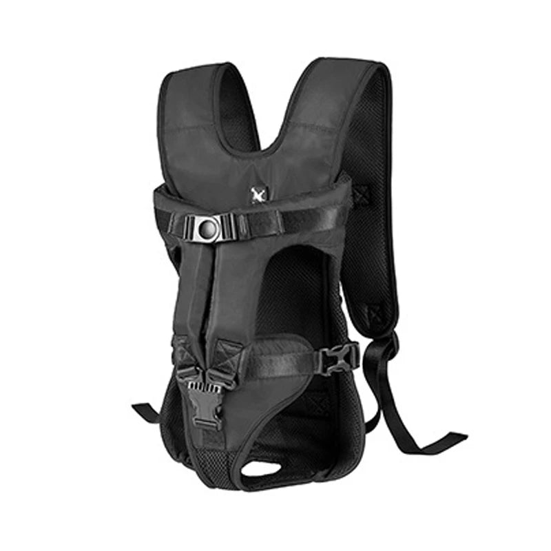 Sac à Dos de Transport pour Chat & Chien – Nylon Respirant, Porté Devant/Dos, S à XL