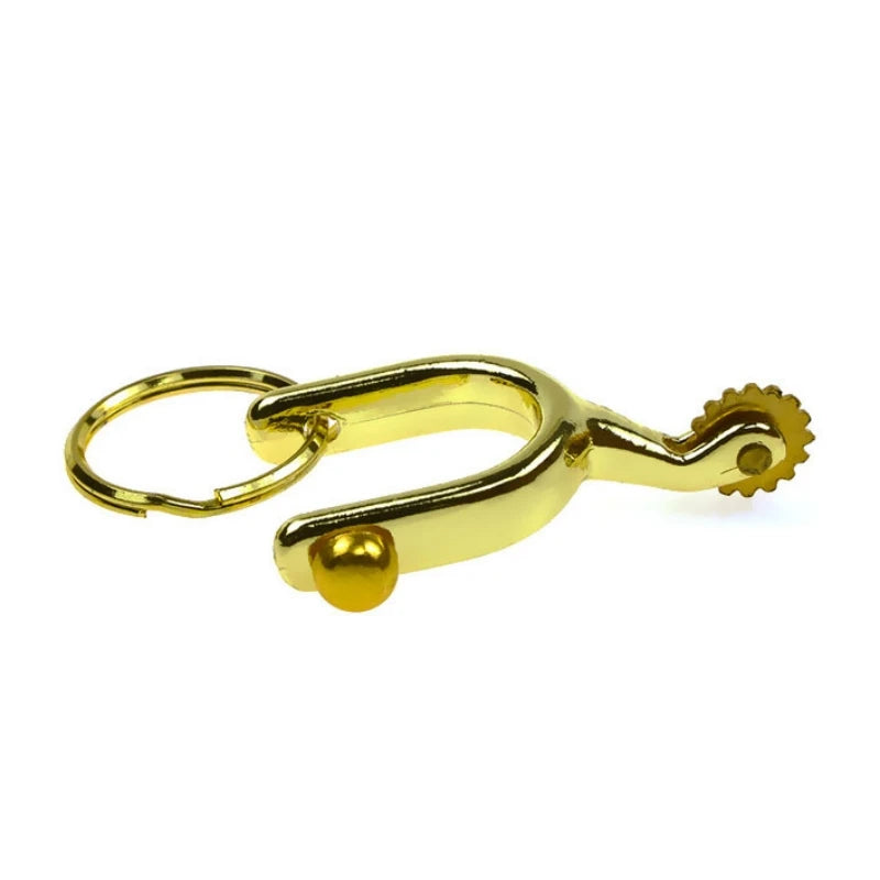 Nieuwe Paardensporen Sleutelhanger Ruitergeschenken Paardenthema Cadeau Paardenbit Sleutel voor Sleutels Tassen Accessoire