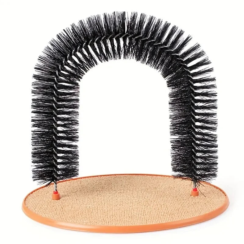 Arche de Toilettage & Griffoir Interactif pour Chat