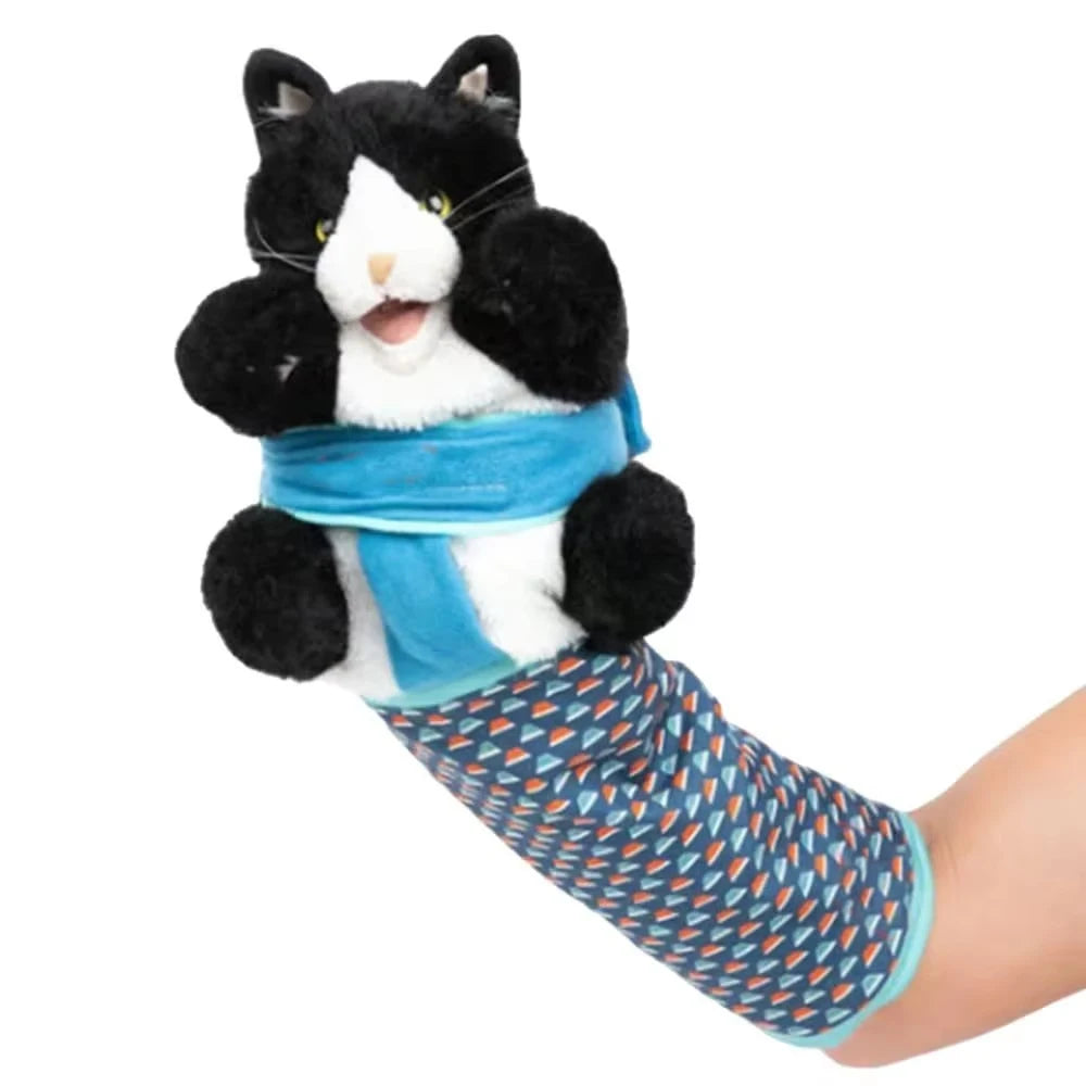 Kattenworstelaar, kattenworstelpop, kattenworstelhandschoen met duurzame vulling voor een veilig en leuk interactief pluchen speelgoed