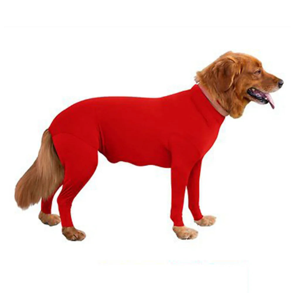 Combinaison pour Chien – Élasthanne, Anti-Perte de Poils, Convalescence, S à XXL