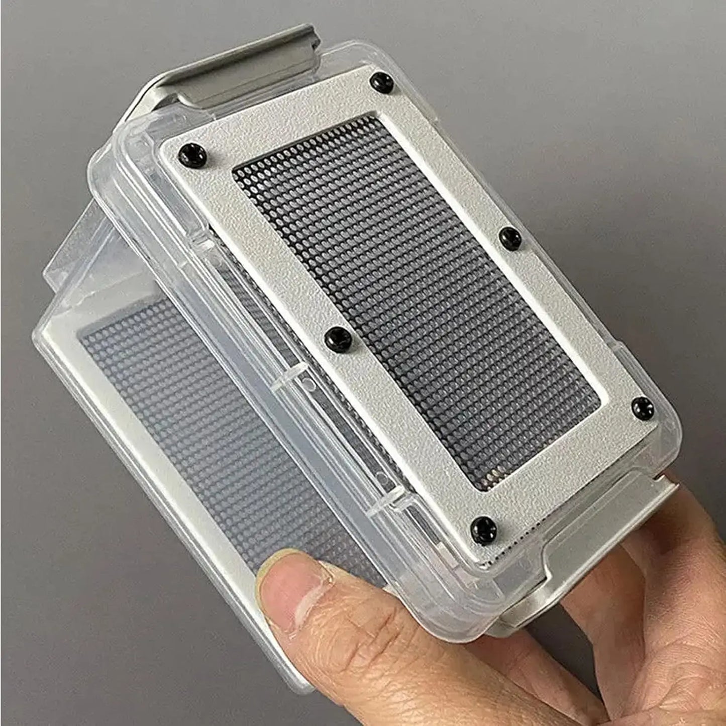 Boîte d'Élevage Double Étage pour Insectes – Transparente, Grille Respirante, Vers de Farine & Criquets