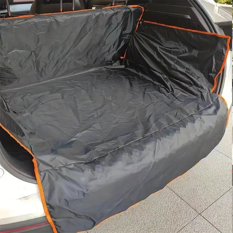 Duurzame polyester kofferbakmat voor huisdieren - Antislip, krasbestendig en gemakkelijk schoon te maken, voor SUV's en auto's, veiligheidsmat voor huisdieren