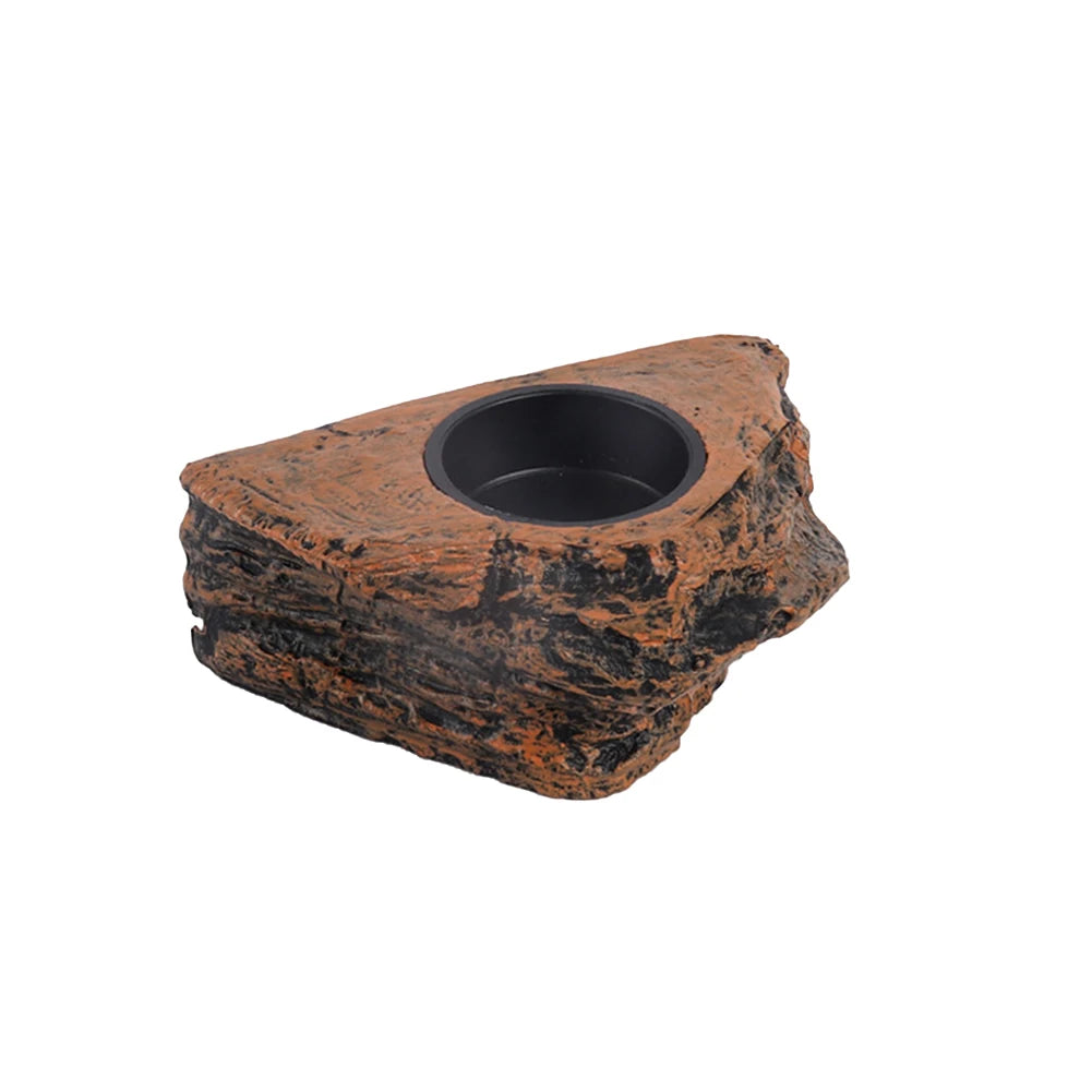 Rebord d'Alimentation Magnétique pour Reptiles – Simple ou Double