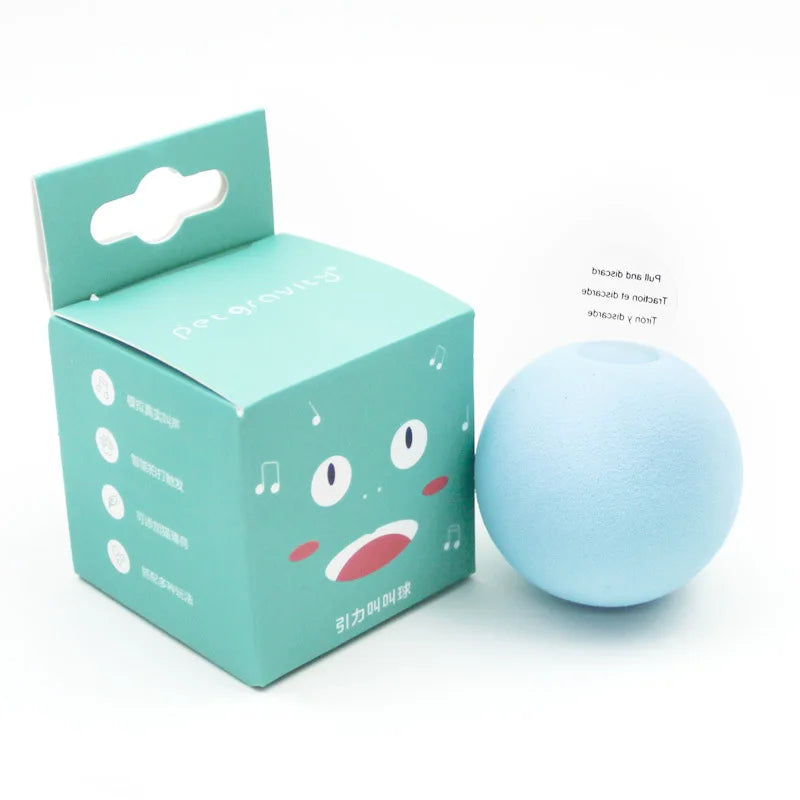 Balle Interactive Sonore pour Chat – Jouet Électrique avec Sons d'Animaux