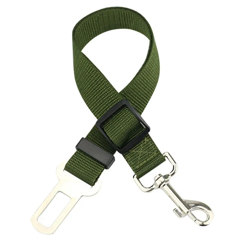 Ceinture de sécurité réglable pour chien et chat en voiture