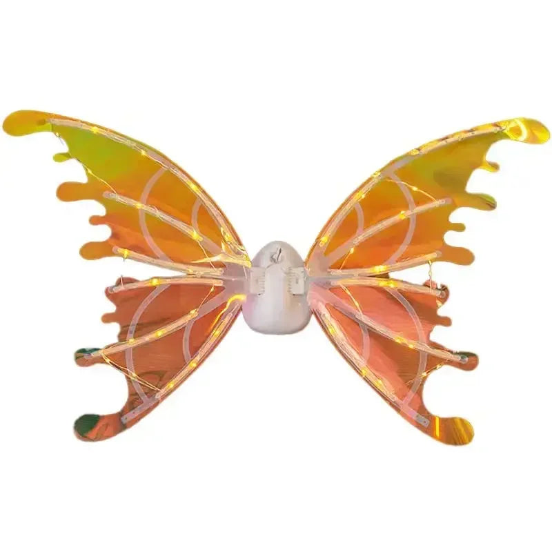 Ailes de Papillon Lumineuses pour Chien – Accessoire Fée Électrique, Lumière Colorée ou Chaude