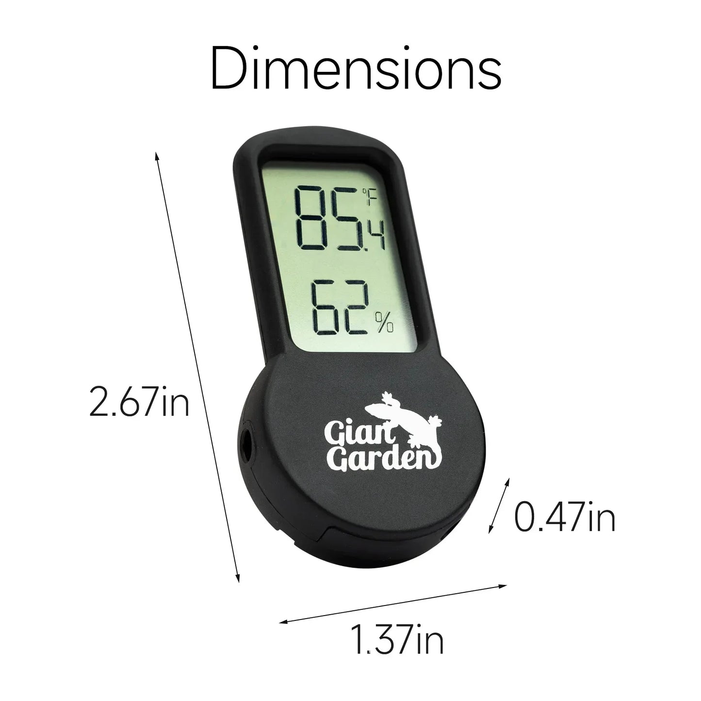 Hygromètre & Thermomètre pour Terrarium – Surveillance Température & Humidité