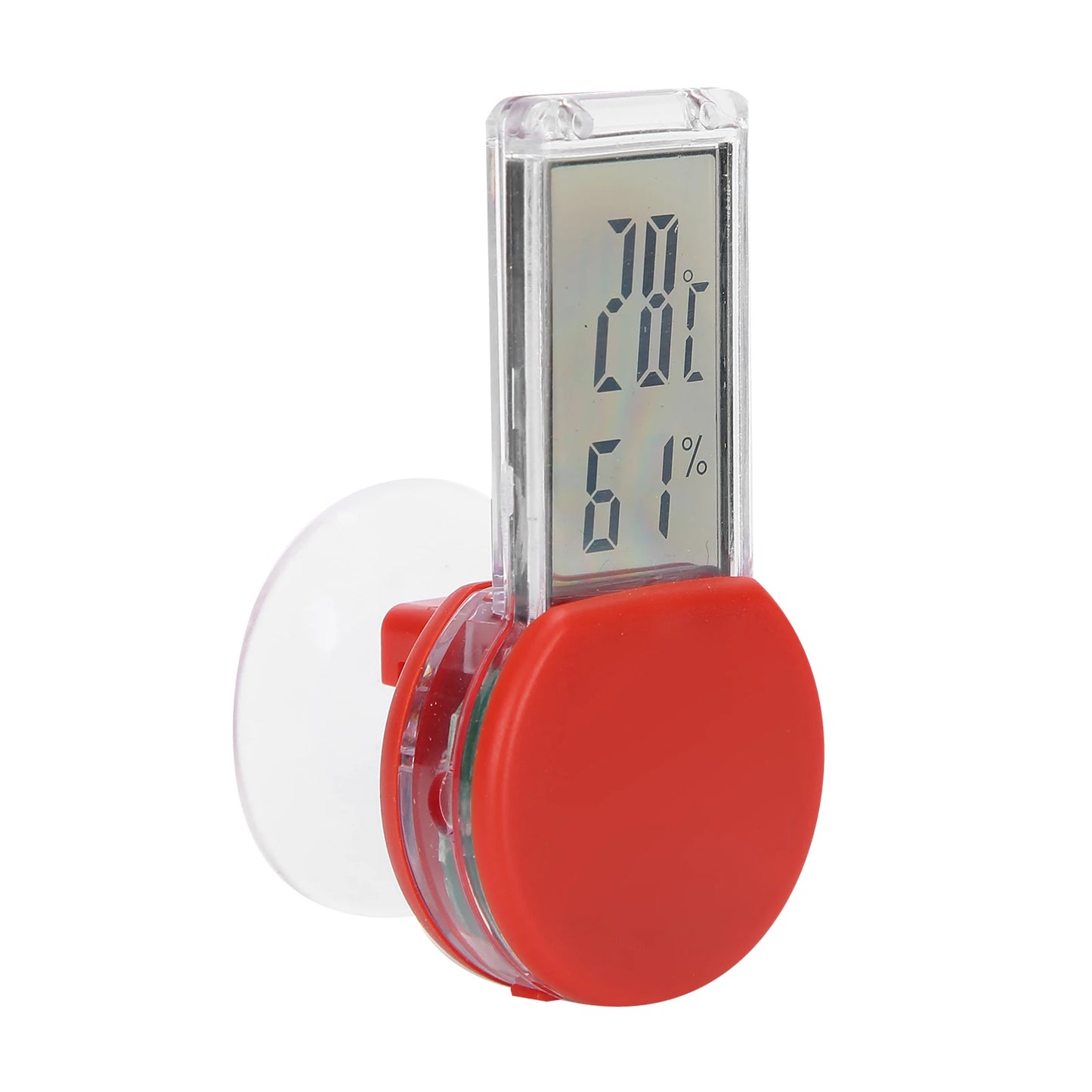 Thermomètre Hygromètre Digital pour Terrarium Reptiles – Affichage Température & Humidité, IP5, Ventouse